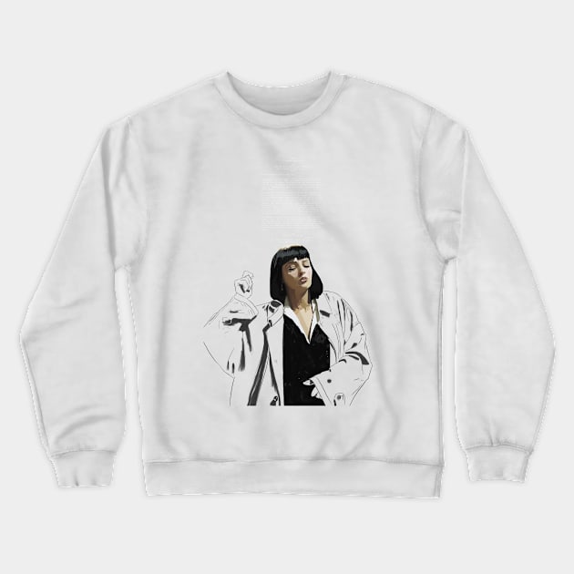 PULP FICTION | PAINTING Crewneck Sweatshirt by EGLOOP